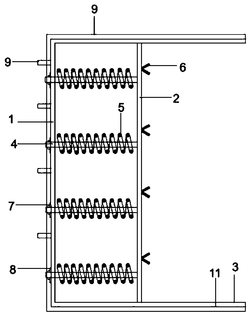 Bridge prefabricated may reset energy dissipation anti-seismic check blocks