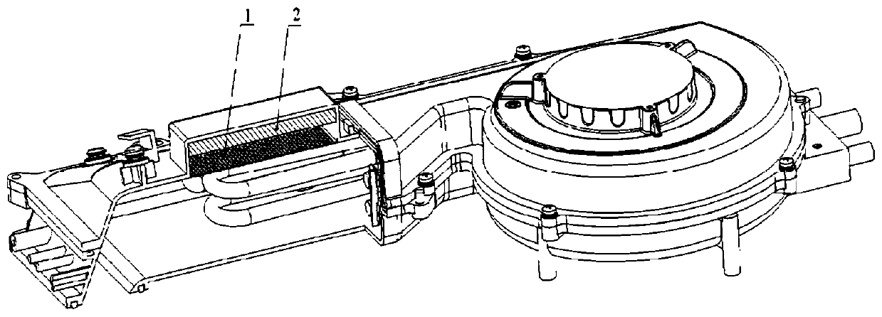 Silencing structure suitable for drying air duct of washing machine and washing machine