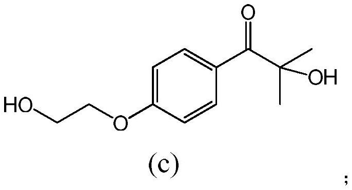 Preparation method and application of photoinitiator intermediate