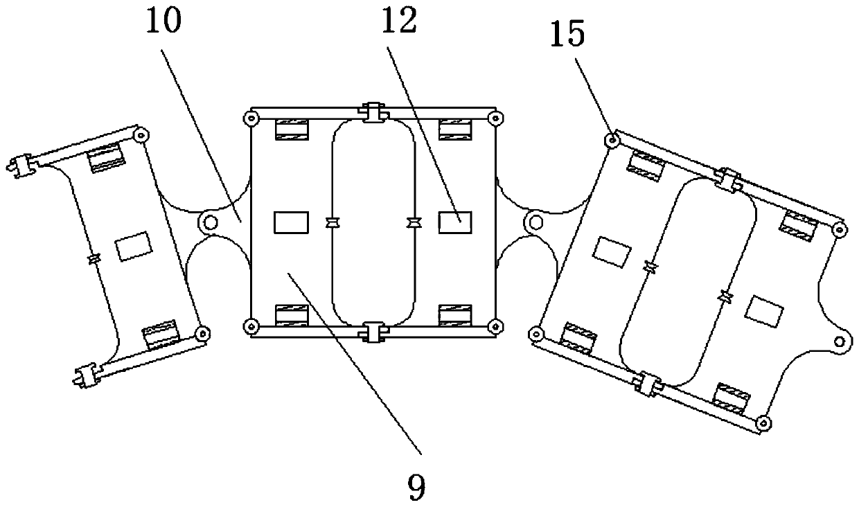 Snakelike movement-based charging pile plug adjusting device