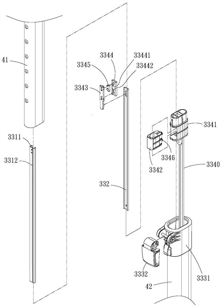 Built-in brake device