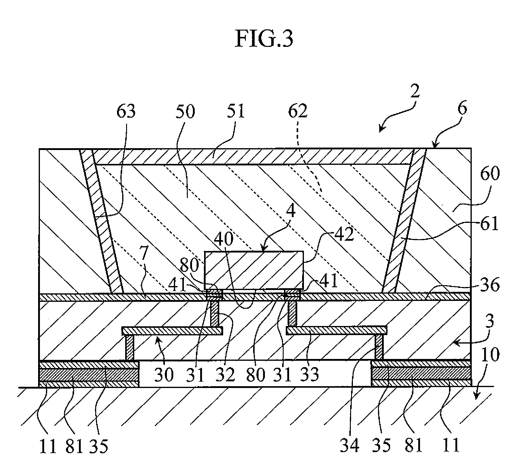 Reflective Member, Light-Emitting Device Using Same and Illuminating Device