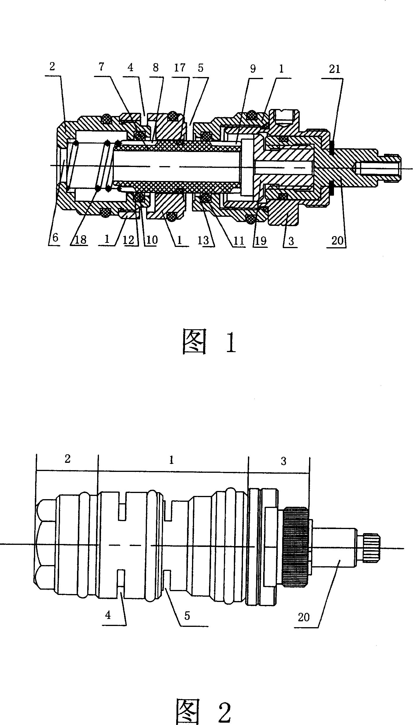 Temperature controlled valve core