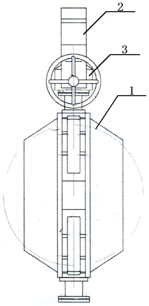 Pulverized coal flow regulating valve of boiler air and powder pipeline and control method of pulverized coal flow regulating valve