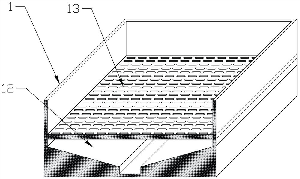 Pigsty full-coverage cleaning device for livestock breeding in animal husbandry