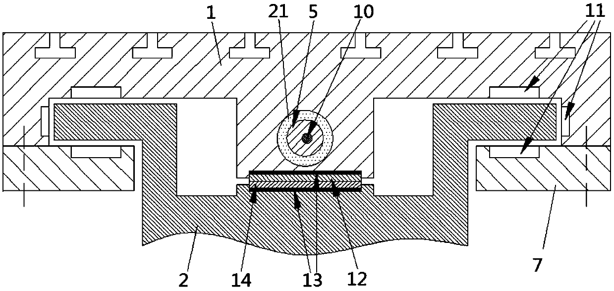 Hydrostatic guideways with magnetorheological fluid dampers