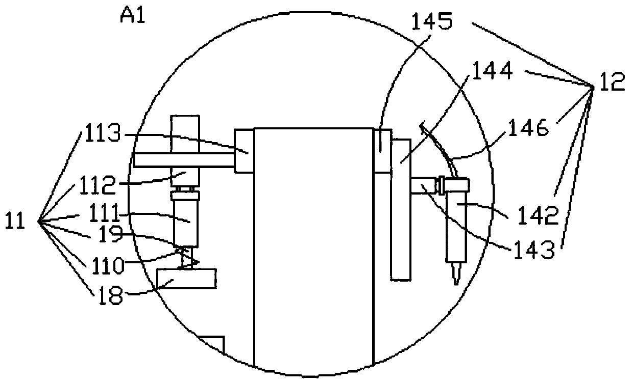 Automatic rubberizing equipment, method for tearing rubber ring body paper and automatic rubberizing method