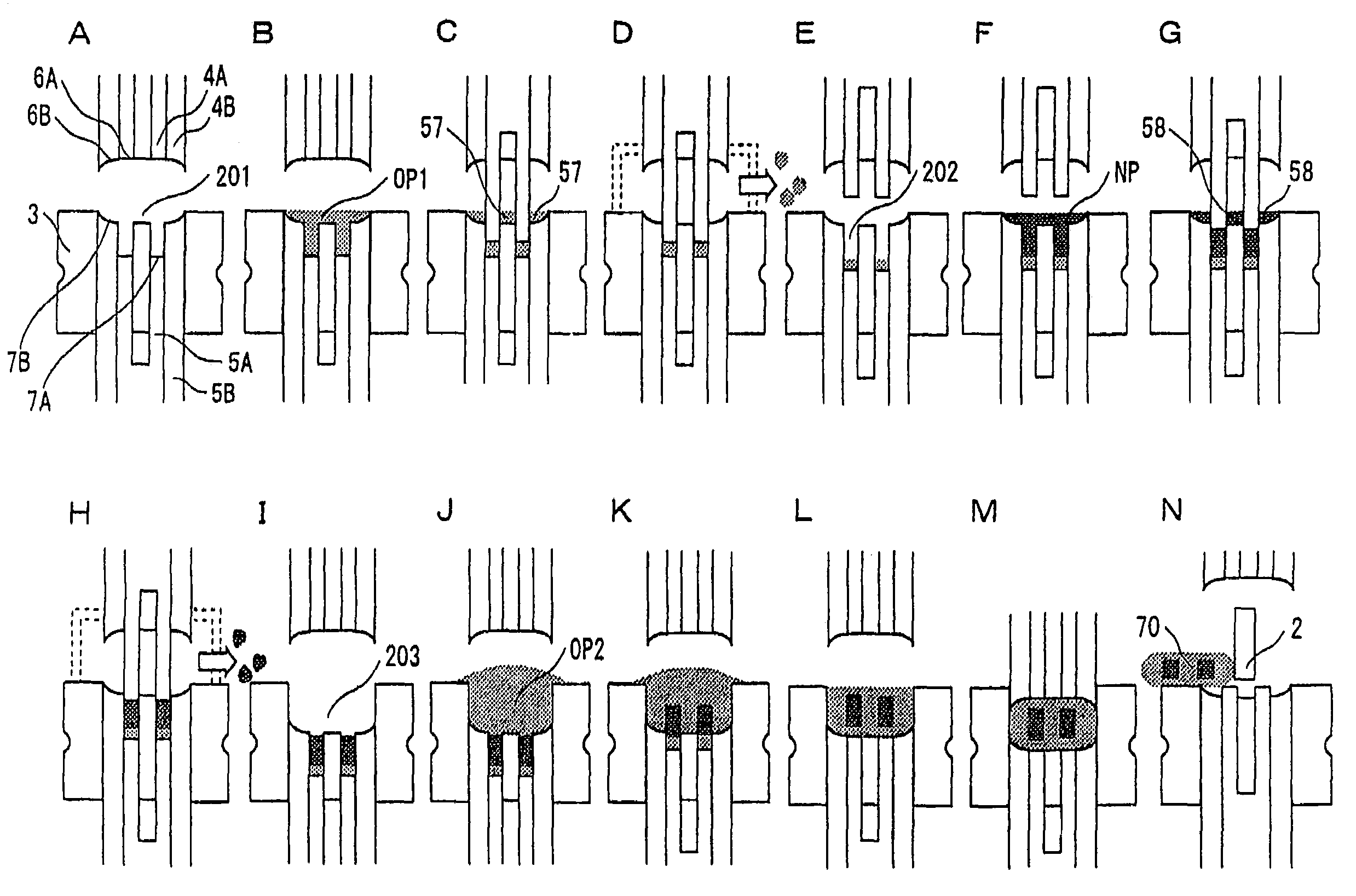 Method for producing multi-cored molded article