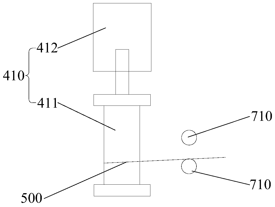 Transverse wire cutting device and control method thereof