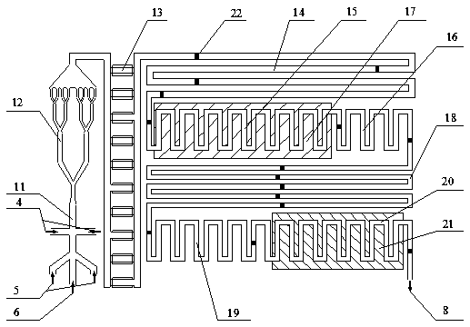 Preparing device of shell-core functional material