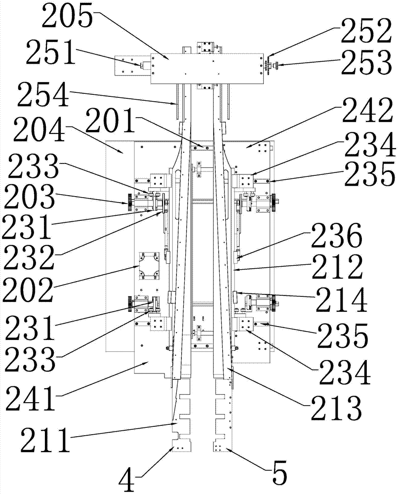 A high-speed pocket spring machine