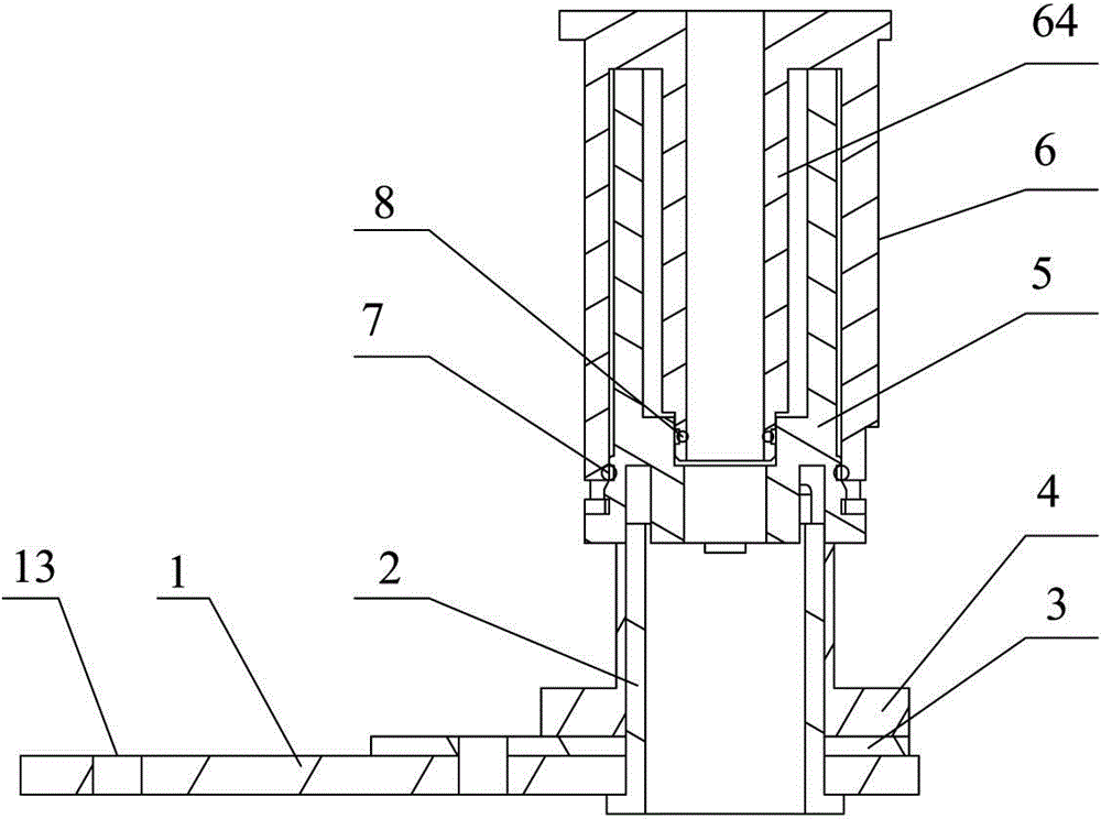 Automatic return door hinge and refrigerator using it