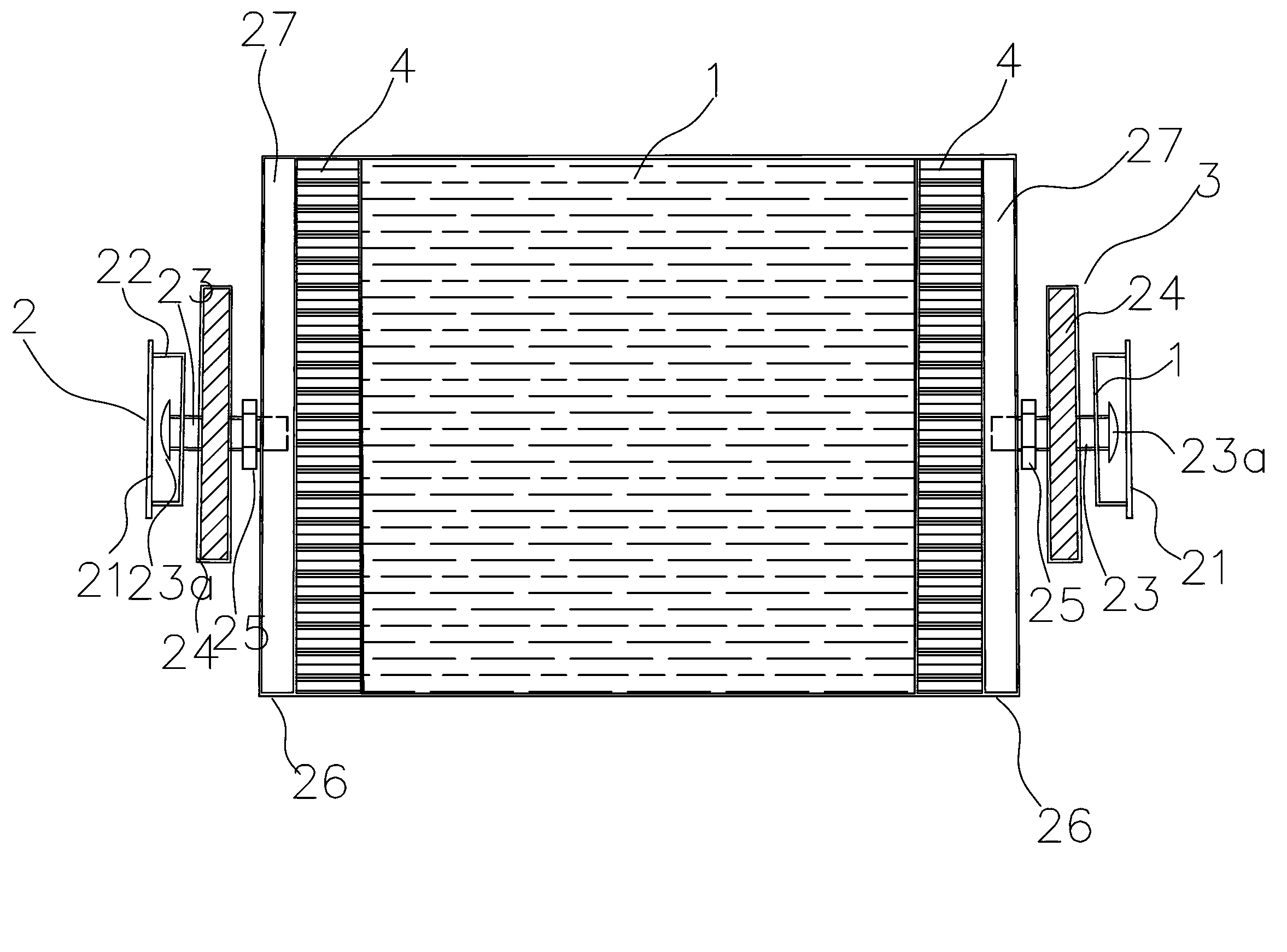 Vehicle sun-shading device