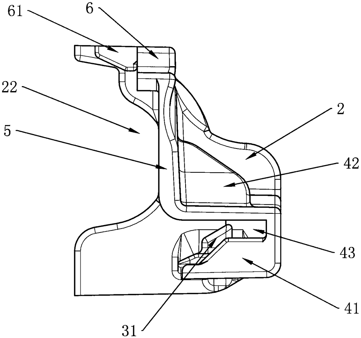 A protective device for preventing water from entering a flexible shaft