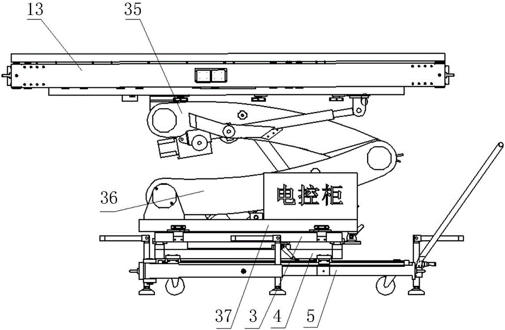 Novel six-degree-of-freedom satellite side plate mounting equipment