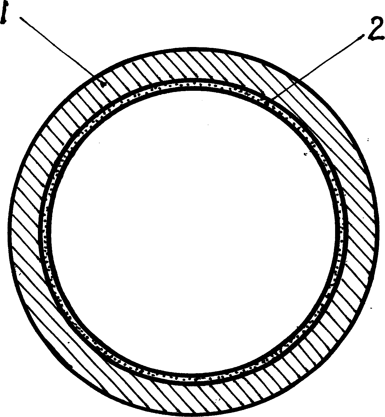 Water pipe structure capable of preventing water pipe from freezing crack