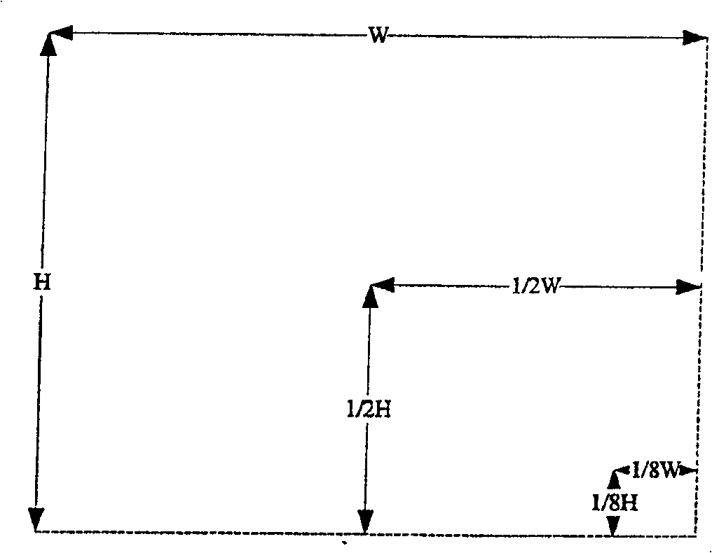 Method for automatically dividing web page zone