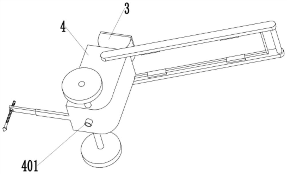 A mung bean seeding device