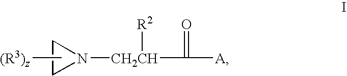 Acrylic pressure-sensitive adhesives with aziridine crosslinking agents