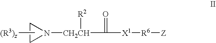 Acrylic pressure-sensitive adhesives with aziridine crosslinking agents