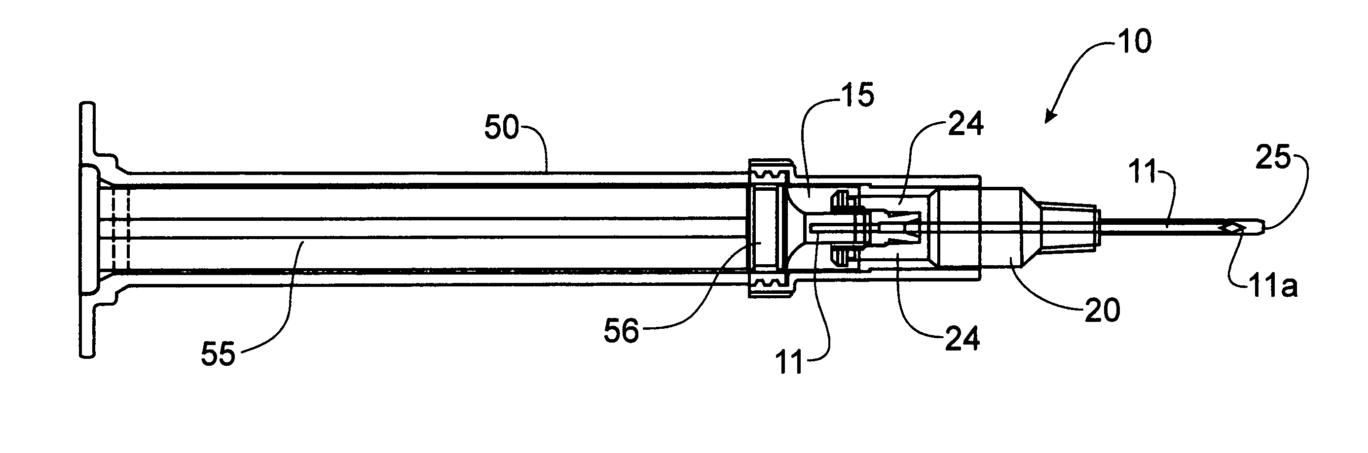 Needle assembly for multiple syringe barrels