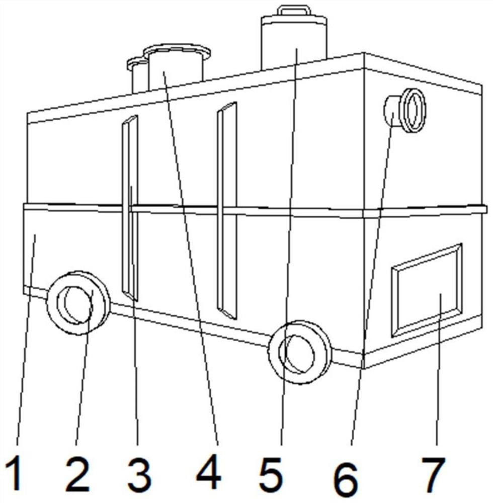 Domestic sewage treatment equipment