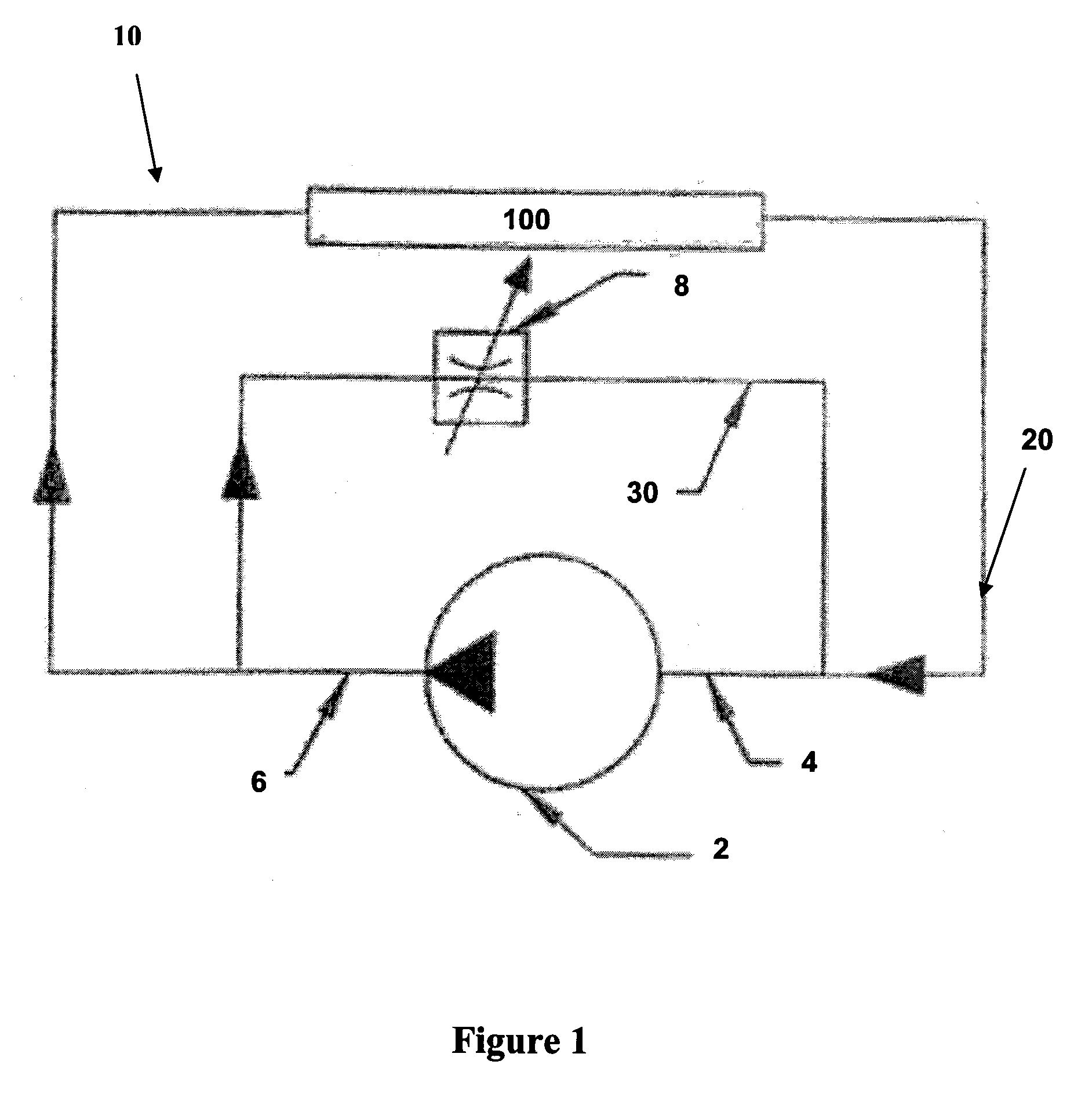 Bypass system to control liquid volume