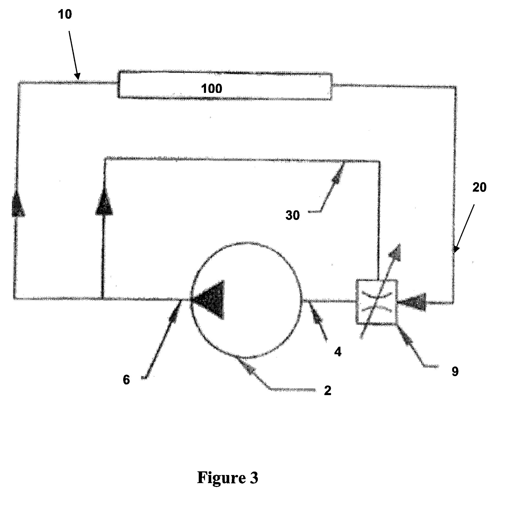 Bypass system to control liquid volume