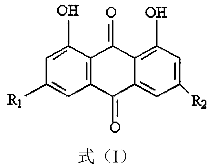 Application of chrysophanol or its derivatives and oncolytic virus in the preparation of antitumor drugs