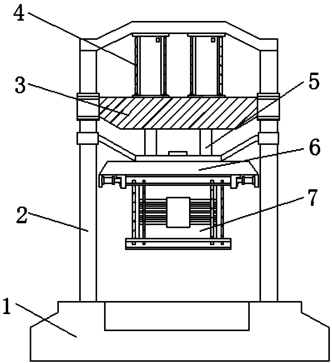 Tool clamp table for assembling transformer core