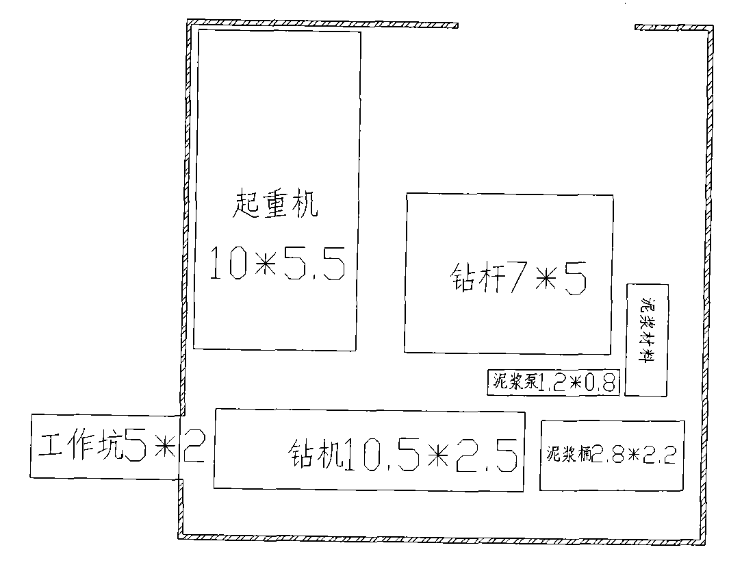 Construction method for embedding inclinometer tube