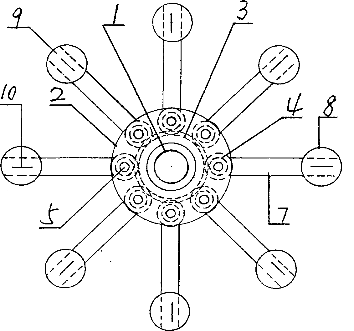 Manufacturing method of rotary type guiding frame