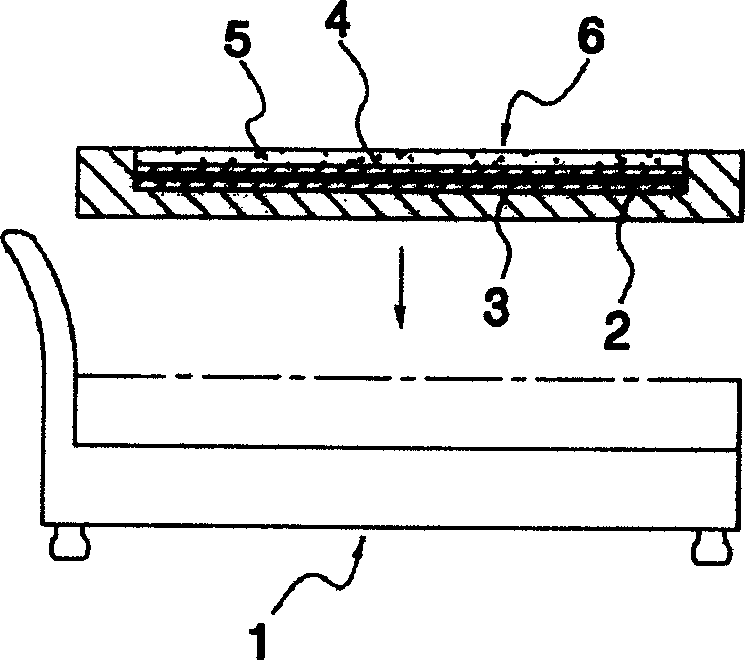 Mattress integrated stone bed