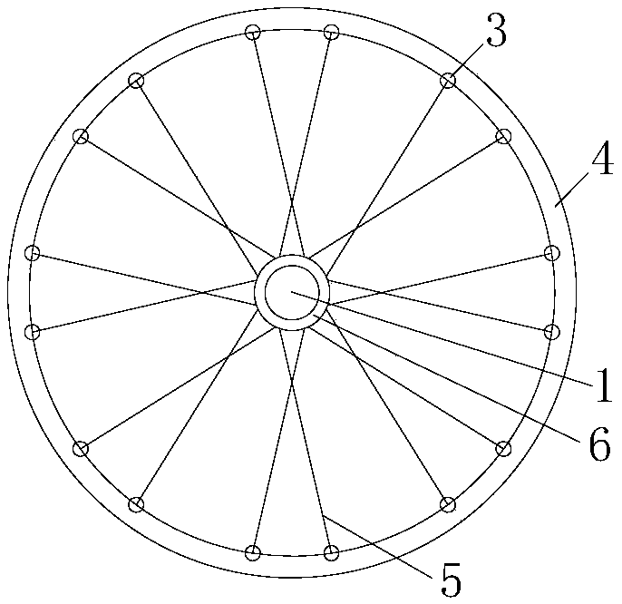 Sandwich structure composite material one-step preparation injection molding device and method