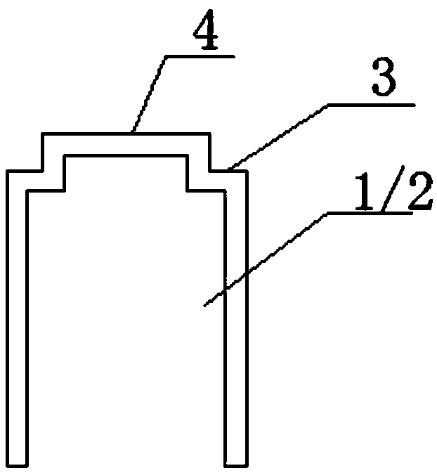 Mounting method of embedded GRC boards