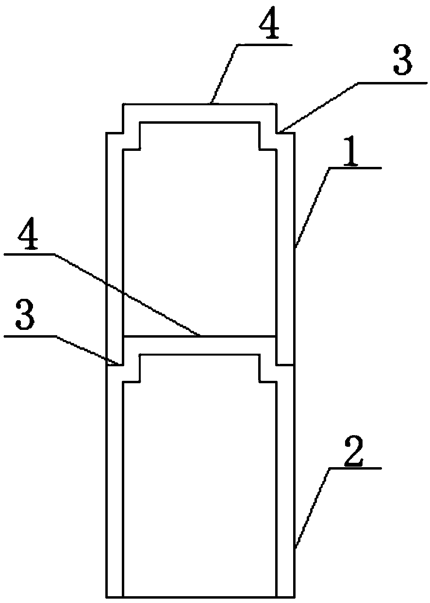 Mounting method of embedded GRC boards