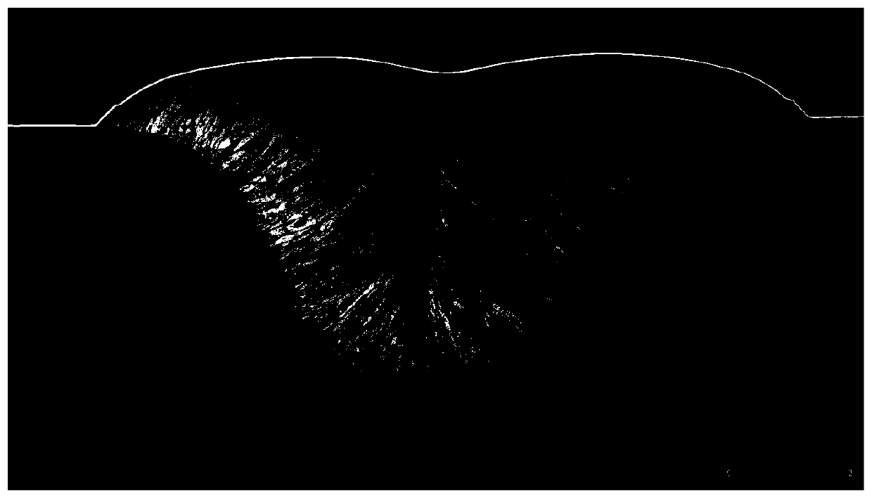 Low zirconium and fluoride type alkaline sintering welding agent for ship and preparation method thereof