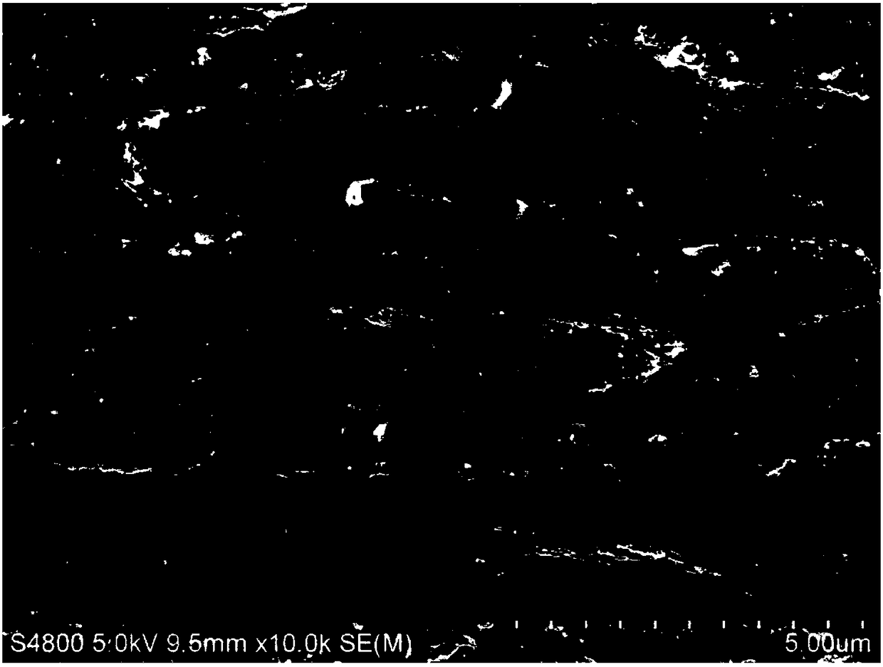 Cellulose/layered boron nitride high-dielectric nano-composite film and preparation method thereof