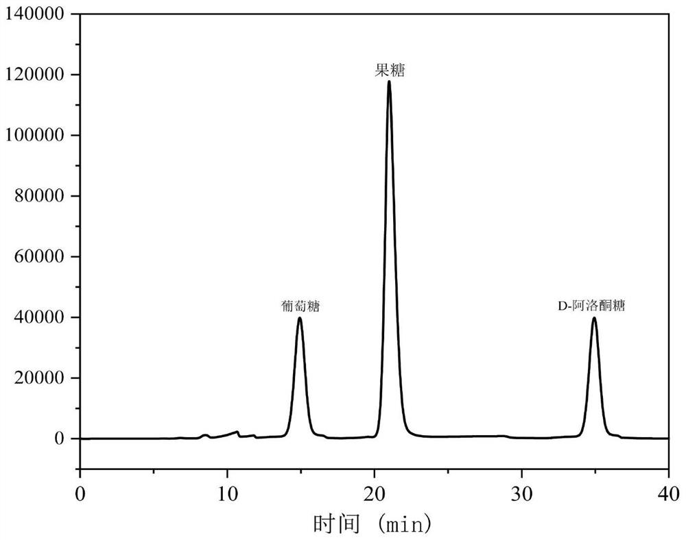 Method for synthesizing D-psicose by combining phosphorylation and ATP (adenosine triphosphate) regeneration system