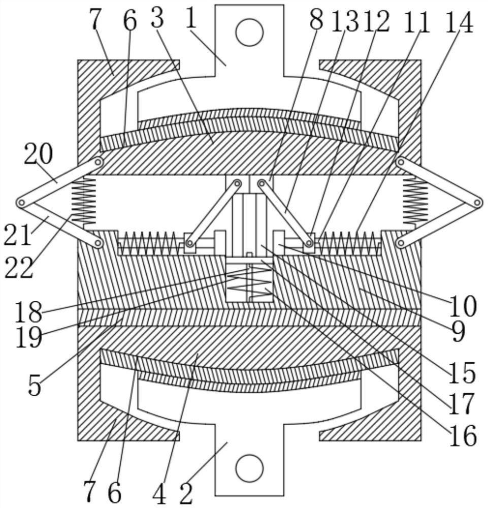 Connecting base assembly applied to anti-seismic hanging bracket