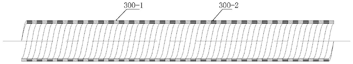 Novel magnetic field modulation type magnetic screw