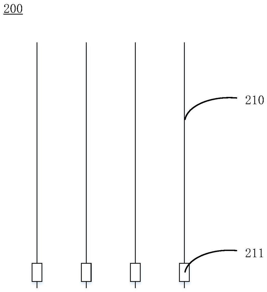 Bit line structure and semiconductor memory