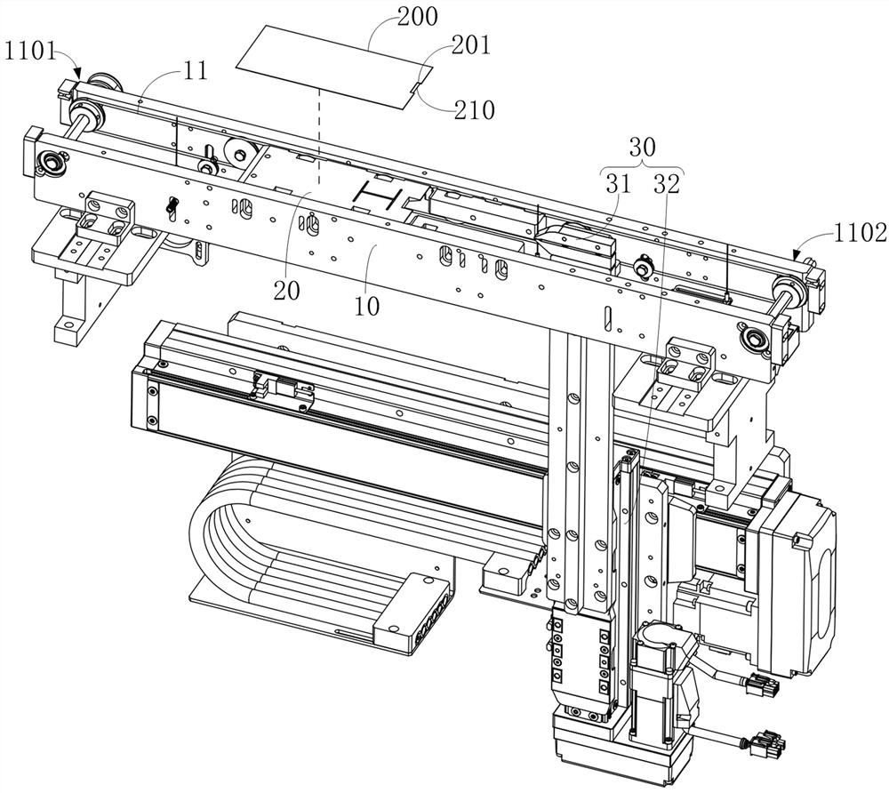 Film tearing device for printed circuit boards