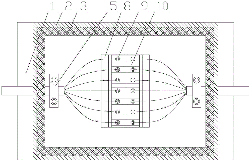 Crane control circuit connection terminal box