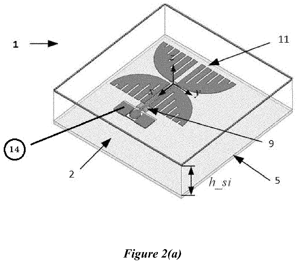 On-chip antenna and on-chip antenna array