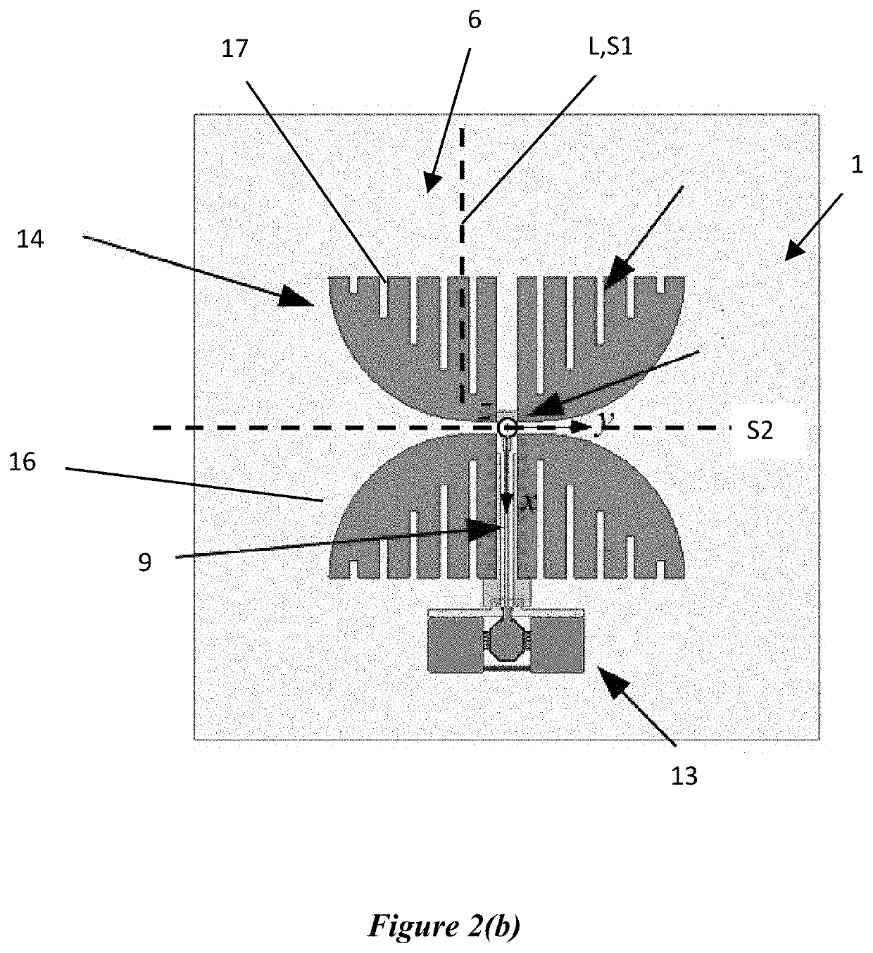 On-chip antenna and on-chip antenna array