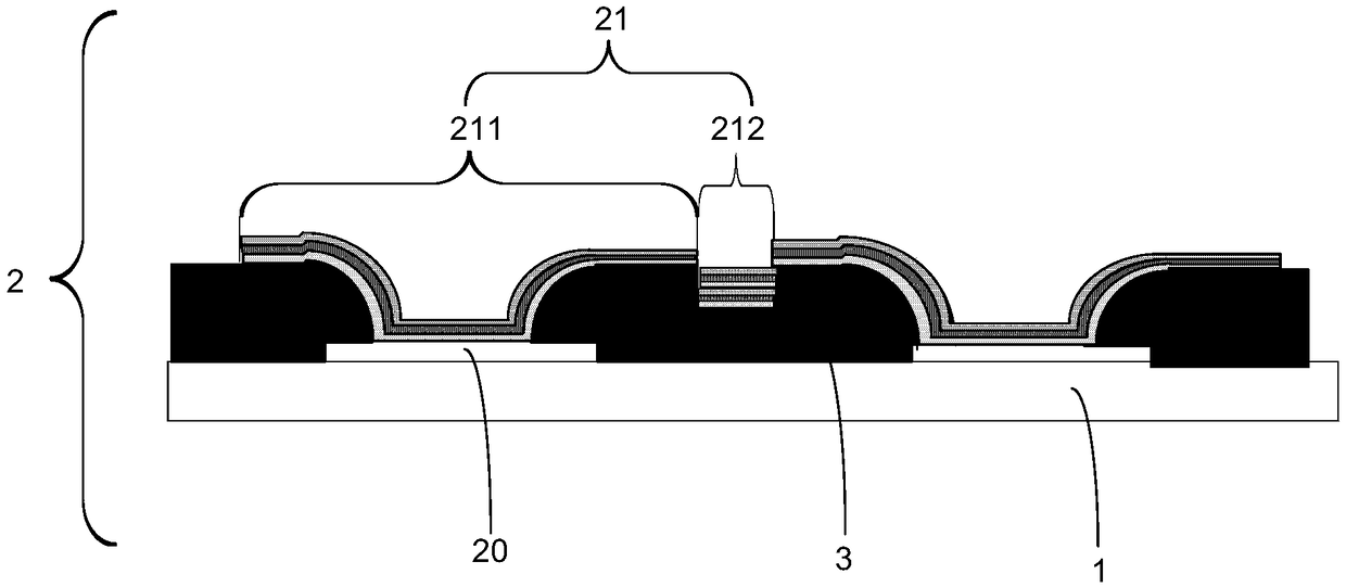 OLED display substrate and manufacturing method, and display apparatus