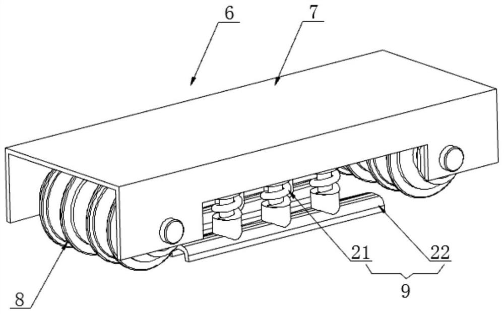 Movable electric control shield launching device and control method thereof