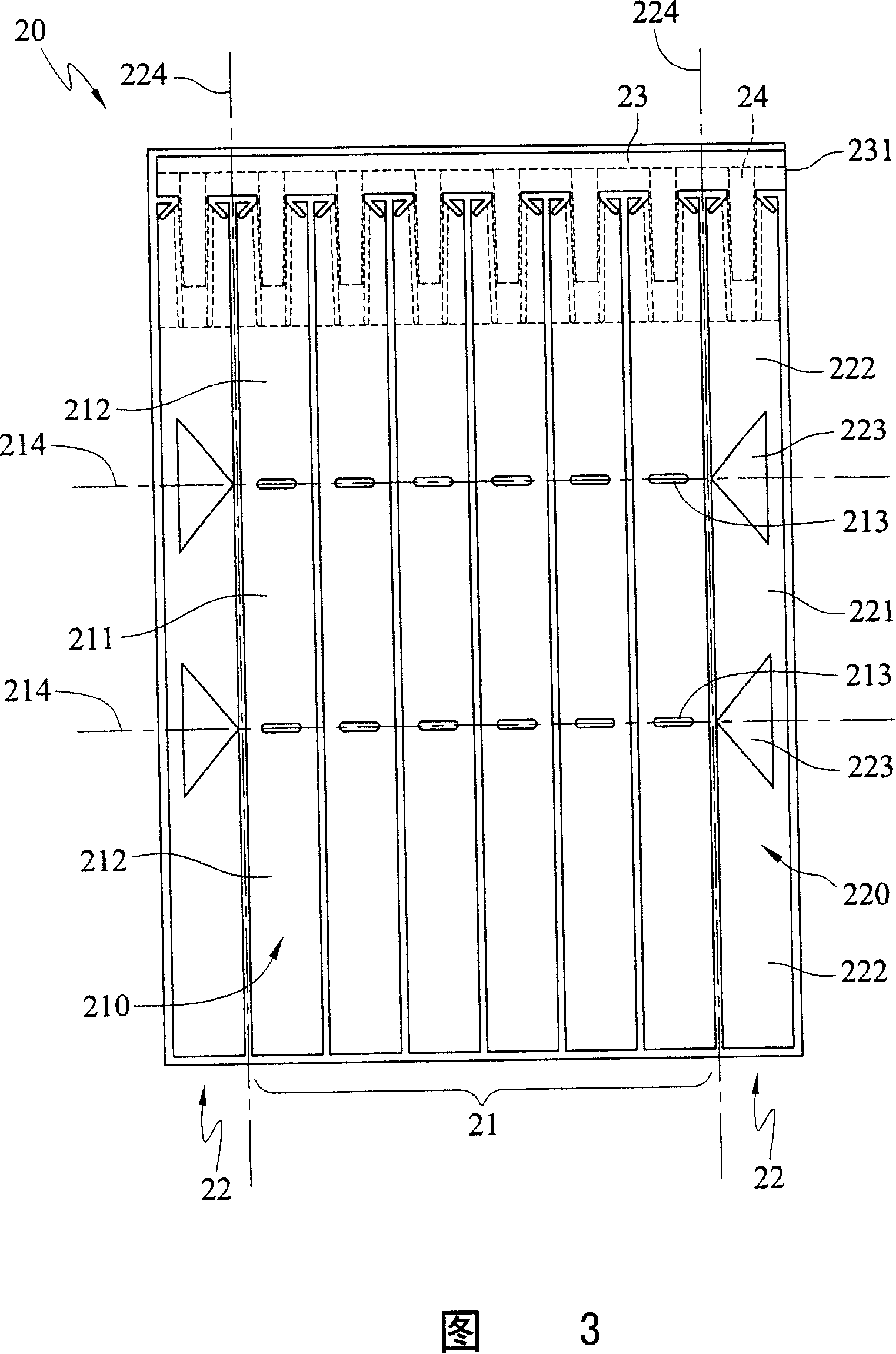 Air buffer sheet side wall turning device