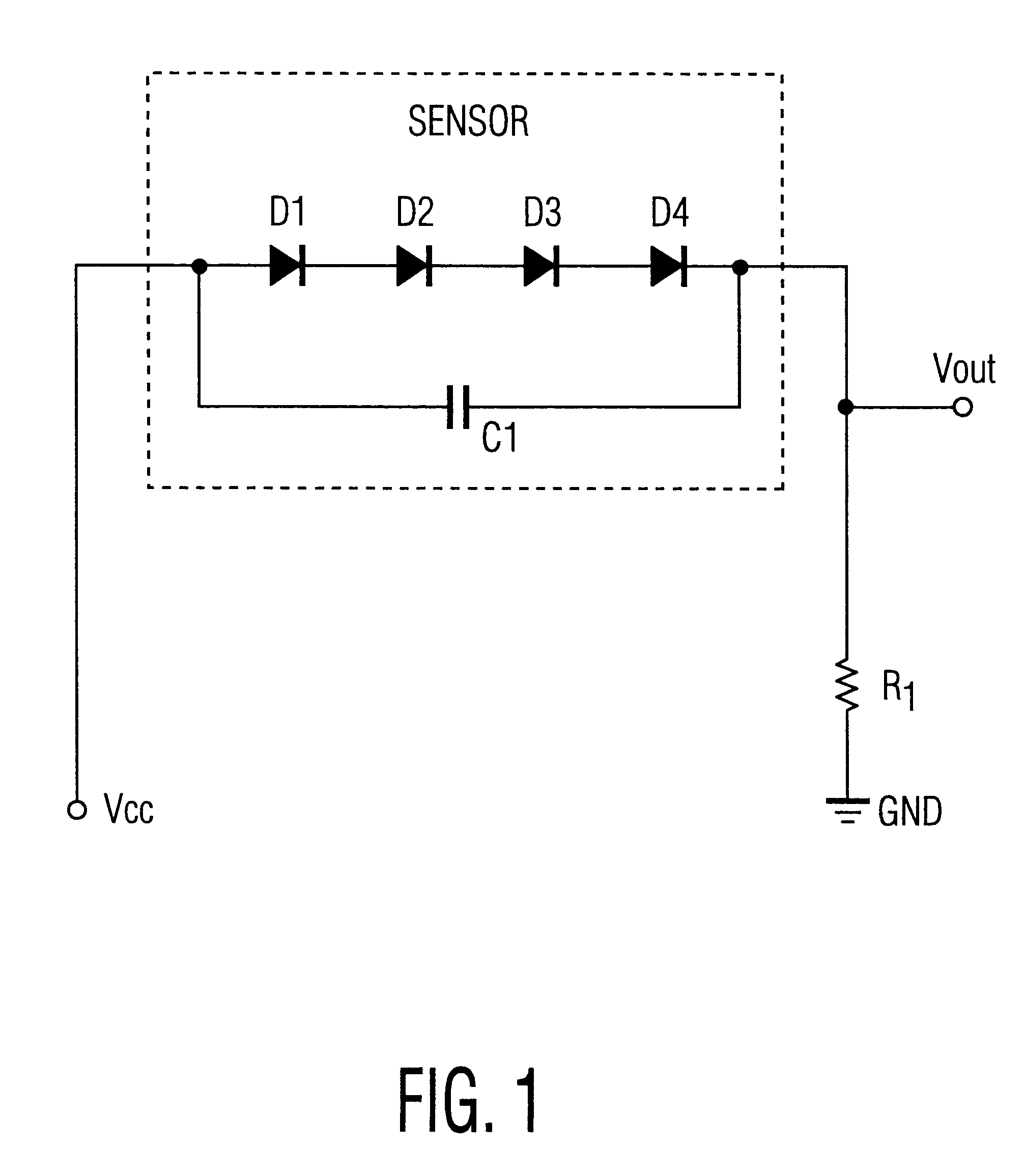 Linear temperature sensor